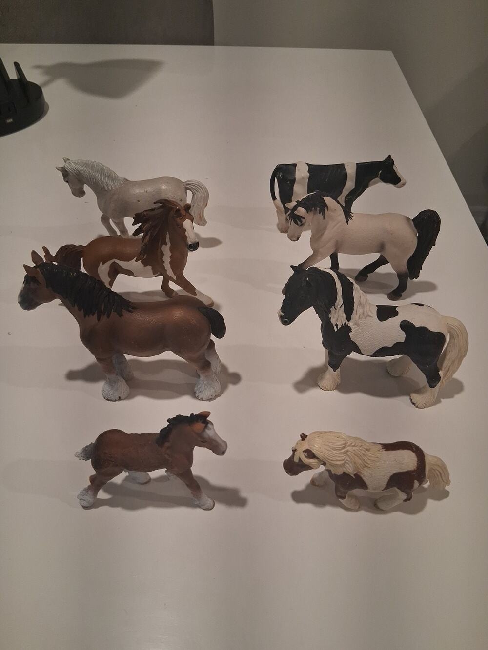 Schleich Horses Bear Cow Lot of 11 Vintage Toys Chap Mei Crocodile Snake 2003